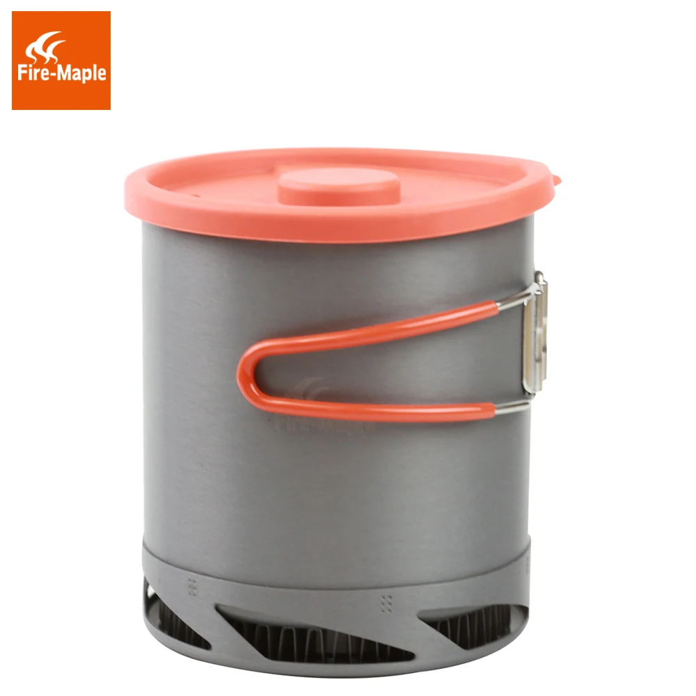Fire Maple Кемпинг Pot Picnic 1L складные кастрюли для приготовления пищи с сетчатой сумкой