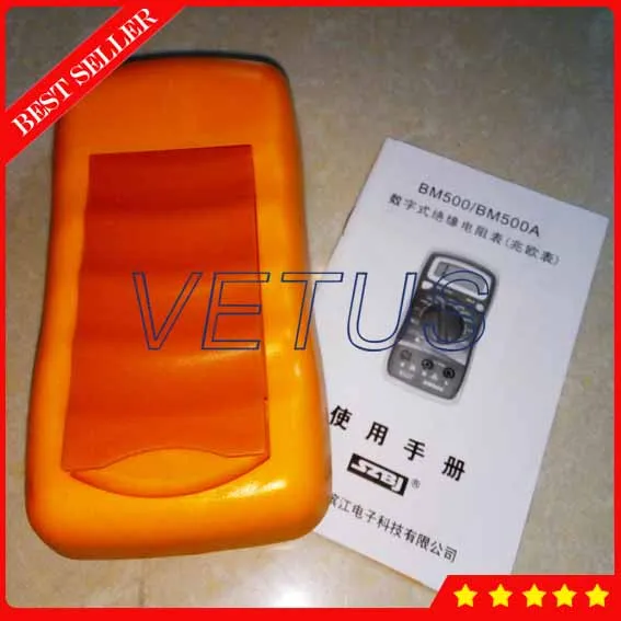 BM500A мегаметр с цифровым тестером сопротивления изоляции|insulation tester meter|insulation