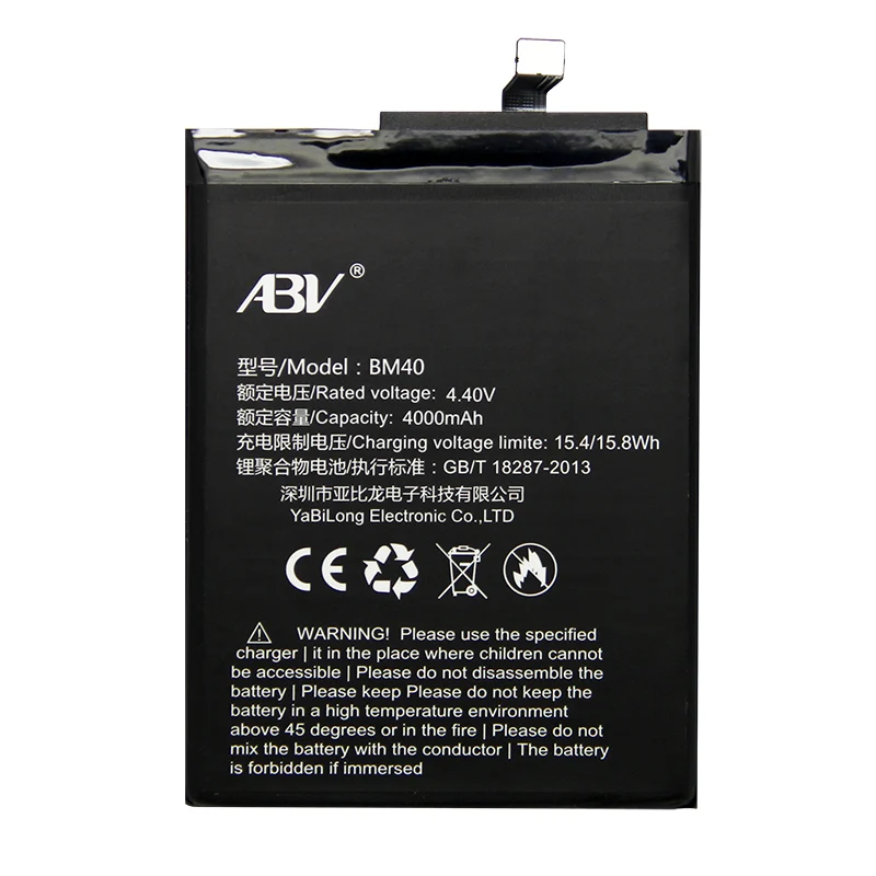 100% Оригинальный аккумулятор ABV BN40 для Xiaomi Redmi 4 Pro Prime 3g ram 32G rom Edition Redrice Hongmi battery|battery