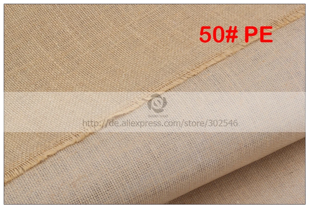 ShuanShuo 30#- 80# мешок из джутовой ткани, льняная ткань для ручной работы, сумки для хранения, рождественские украшения 160*50 см
