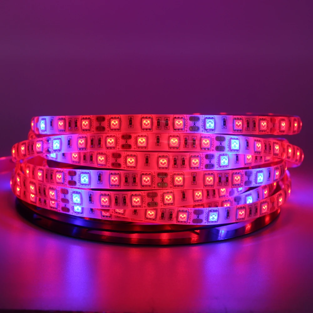 Led grow light полный спектр apollo LED Plant Grow Lights 5 м гибкий для теплицы гидропоники