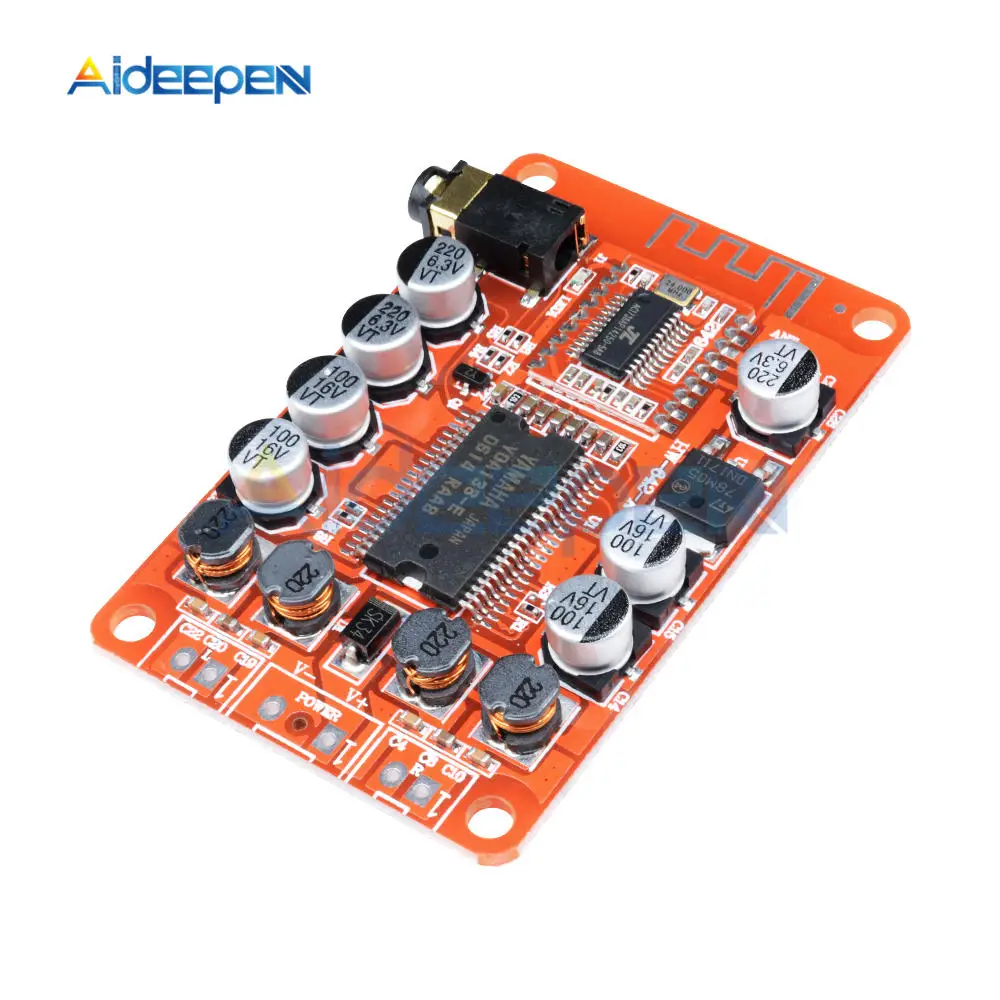 YDA138 DC 12V 2A Bluetooth цифровая аудио Плата усилителя класса D 2*15W стерео 2-канальный усилитель мощности для Yamaha