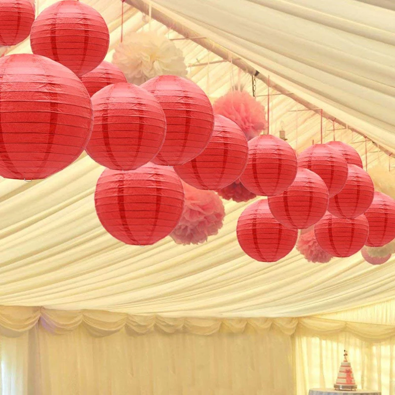 9 шт "-12" бумажные китайские фонарики Ассорти lanterne papier lampion Свадебные Babyshower вечерние подвесные рождественские украшения на Хэллоуин