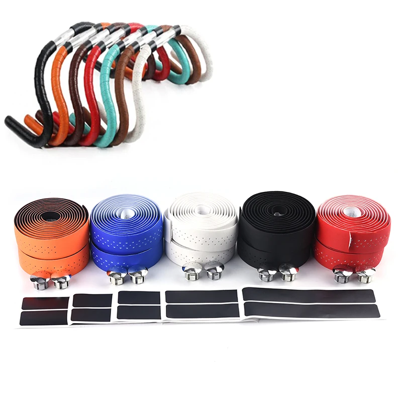 Новинка 1 пара рулей для велосипеда лента из искусственной кожи руль