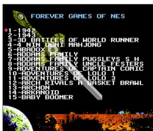 Игровой картридж FOREVER GAMES OF NES 405 в 1 для консоли NES, игровой Картридж с 72 контактами