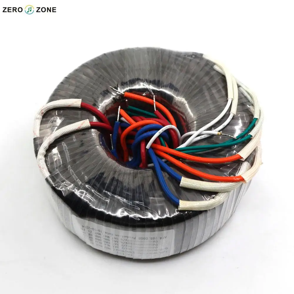 GZLOZONE TA 150 Вт тороидальный трансформатор 150VA двойной 24V + 15В Питание