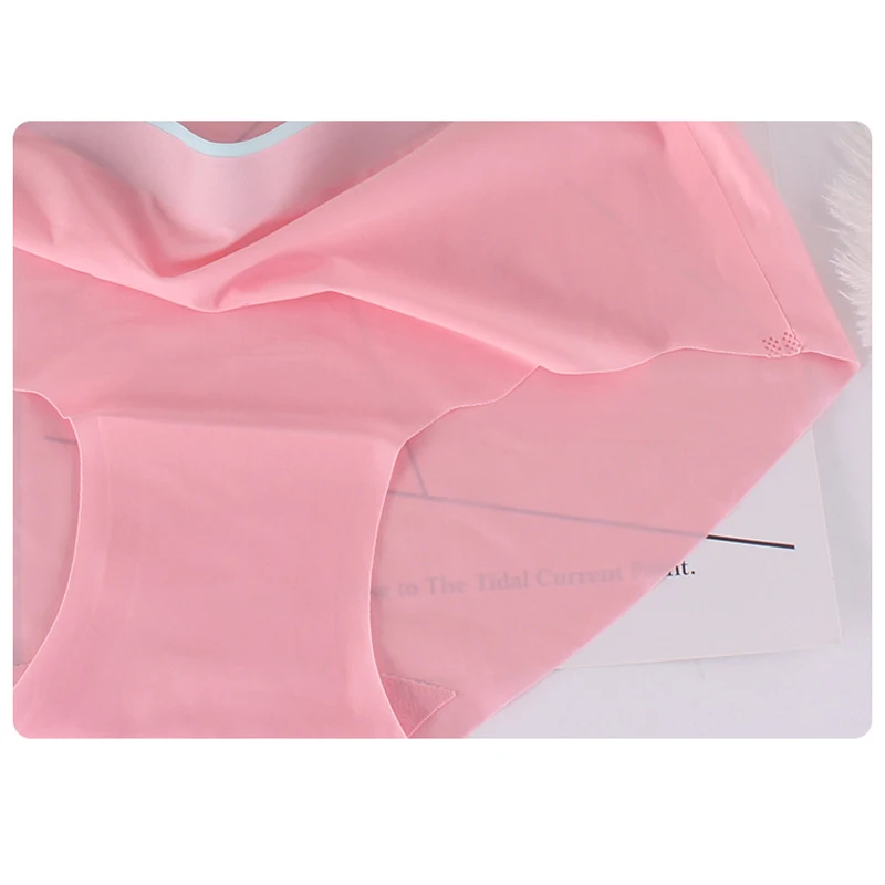 5 шт./лот трусики нижнее белье женские бесшовные трусы дышащие сексуальные с