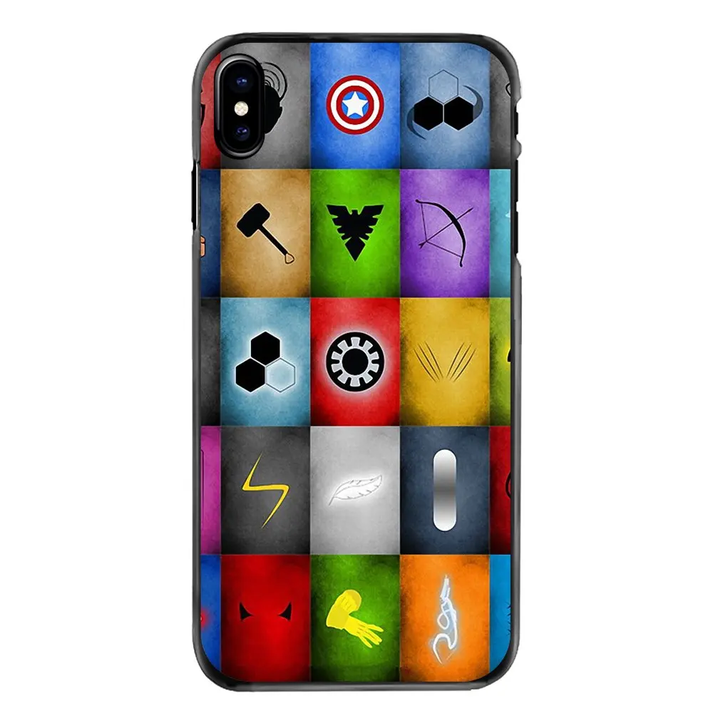 Аксессуары для телефона чехол Marvel Comics логотип huawei P7 P8 P9 P10 Lite плюс 2017 2016 Honor 5C 6 4X 5X