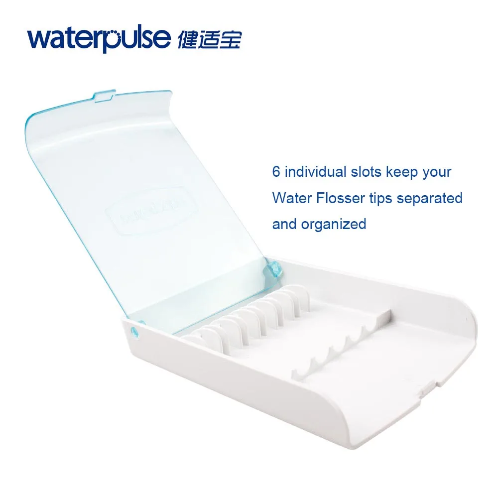 Чехол для хранения Waterpulse гигиены сменных наконечников зубной нити ящик