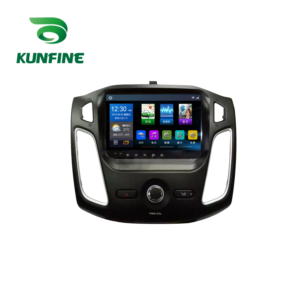KUNFINE четырехъядерный 1024*600 Android 6 0 Автомобильная dvd-навигационная система плеер