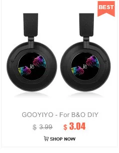 GOOYIYO-для B& O DIY личностные наклейки 3m виниловая защитная кожа для Beoplay H7 H8 H9 наушники гарнитура наклейка
