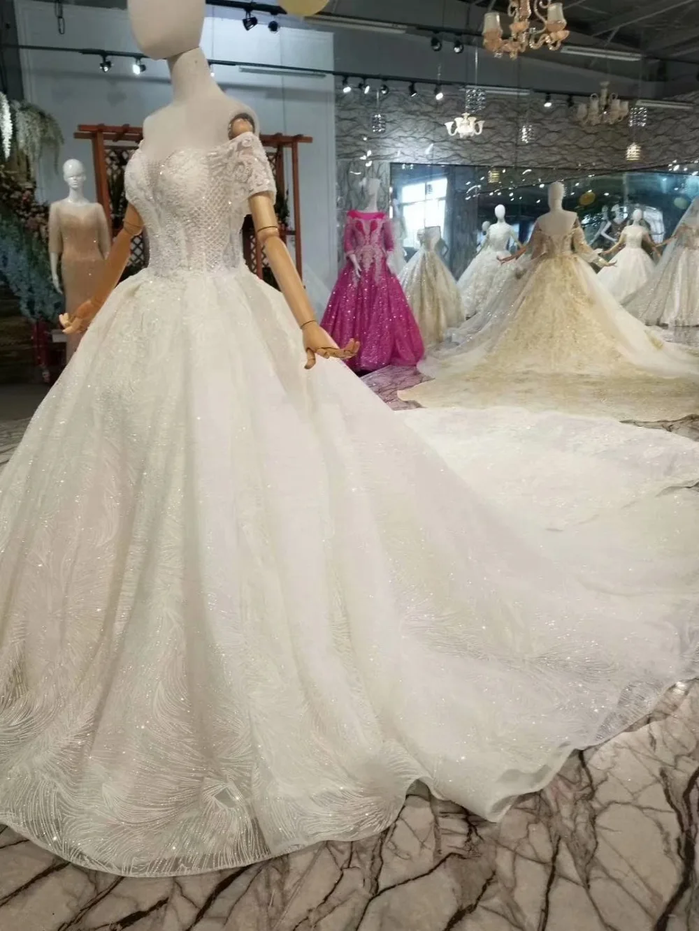 champagne prom dresses 2021 off the shoulder lace appliques flowers hand made flowers ball gown elegant evening dresses