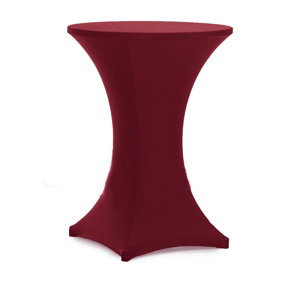 10 шт. покрывала на барный столик круглой основе из спандекса и лайкры для