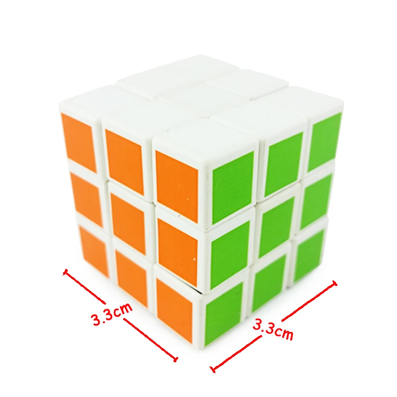 3x3x3 3 см мини скоростной магический куб головоломка твист Плавная