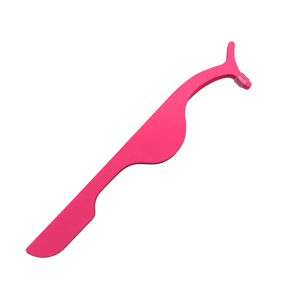 Hot Pink Накладные ресницы красивые Расширенная смазка мульти-функция магнитный Пинцет Красота Инструменты - Цвет: Hot Pink