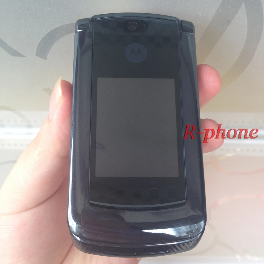 Black Отремонтированный разблокированный мобильный телефон Motorola V8 2MP сотовый телефон с 512M или 2GB ROM - Цвет: Black