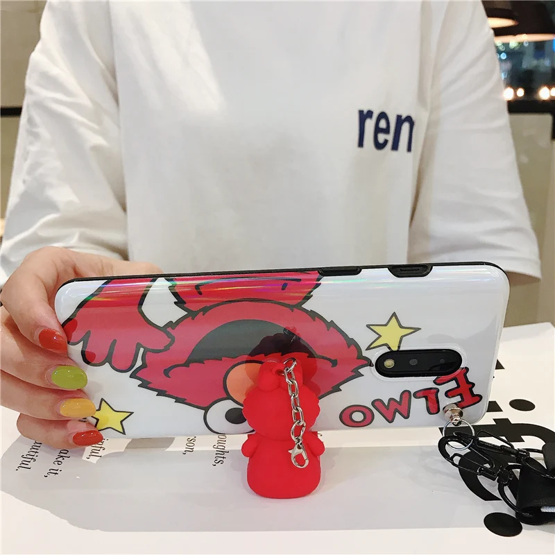 Чехол oneplus 7 Cute sailor moon, Розовая пантера печенья мягкая задняя крышка для телефона oneplus 7 pro/1+ 7 Чехол+ игрушка+ ремни