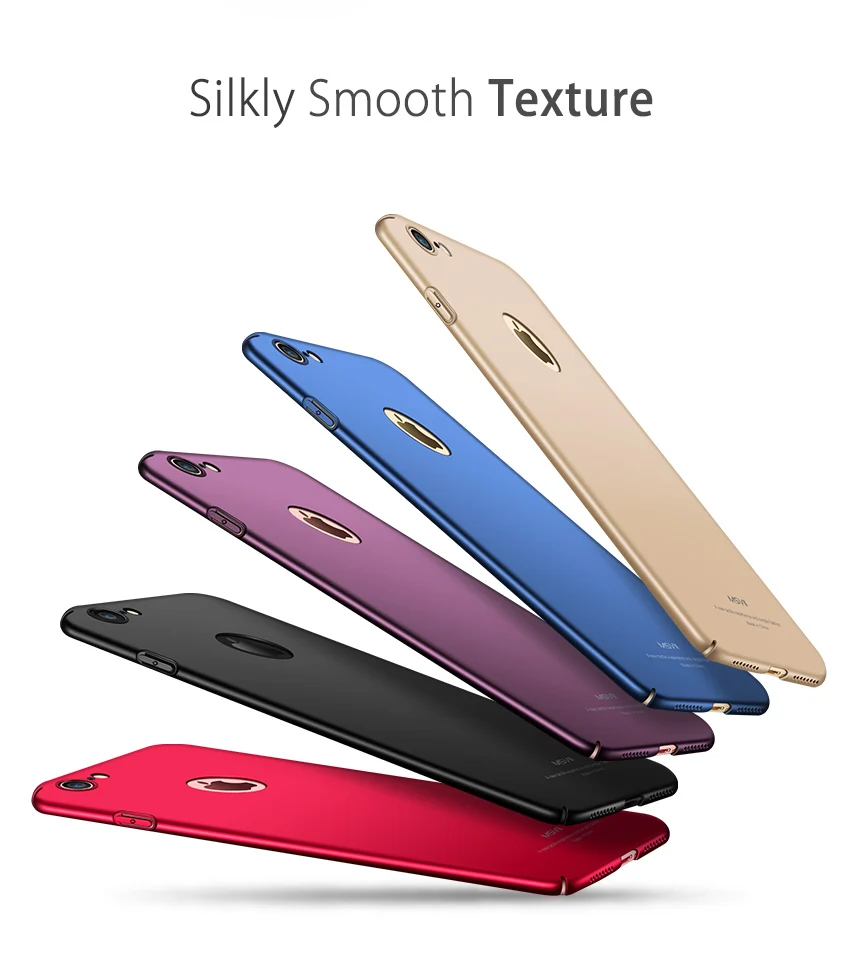 Чехол для iphone 8 plus MSVII Роскошный 360 полный защитный корпус чехол s coque Жесткий PC телефон задняя крышка для Apple iphone 7 plus 8 чехол