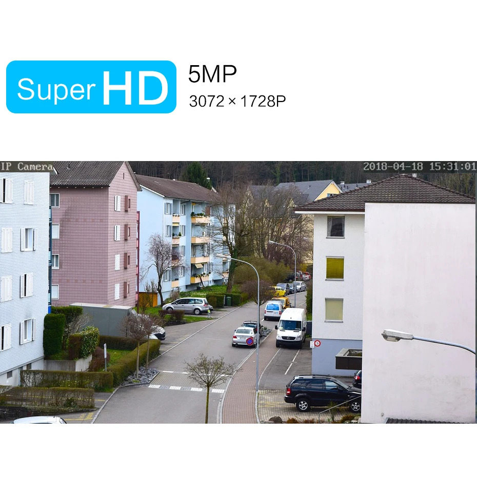 ZSVEDIO наблюдения Камера s IP 5.0MP мини POE PTZ H.265 Cloud Storage на открытом воздухе 4X