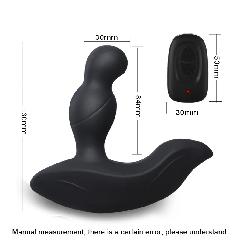 Levett Louis 3 Mode Tickling Male Prostate Massager 360 Degree Rotation Remote Control Anal Butt Plug Vibrator Sex Toys for Men |