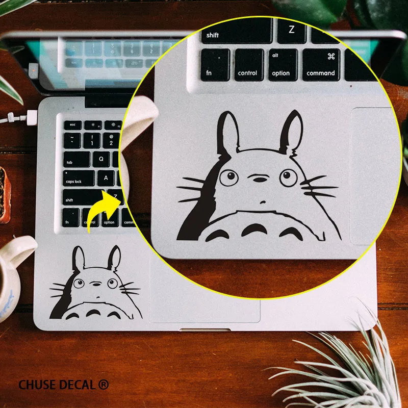 Сенсорная панель Totoro для ноутбука мультяшная наклейка Apple Macbook Air / Pro/Retina 11 дюймов