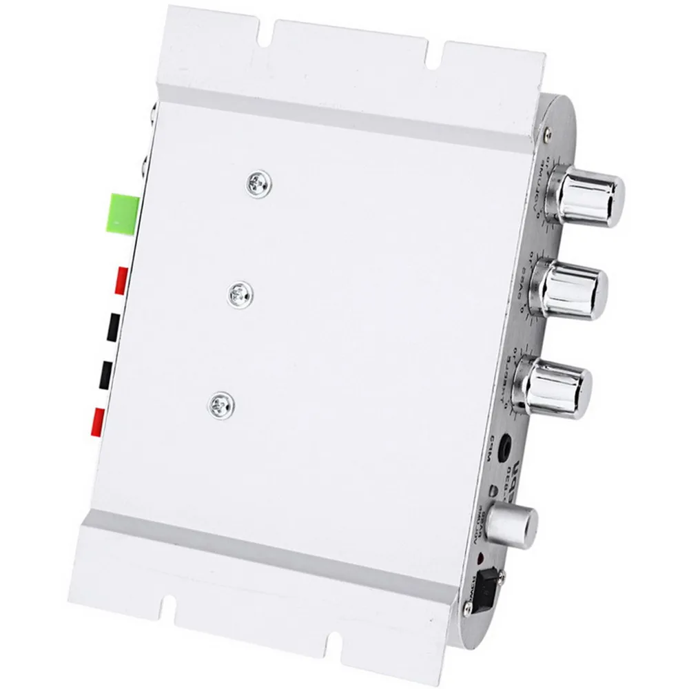 Без адаптера стерео бас динамик автомобильный Hi Fi Цифровой усилитель USB FM CD mp3