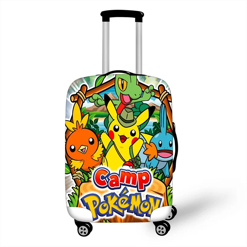 021 18-32 дюймов Pokemon Eevee дорожный костюм чехол защитный чехол на чемодан чехол дорожные аксессуары Эластичный Чемодан пылезащитный чехол Чехол для костюма - Цвет: 021