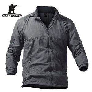 Куртка мужская Спортивная компрессионная, эластичная облегающая быстросохнущая куртка с длинным рукавом для фитнеса, бега, походов, бега