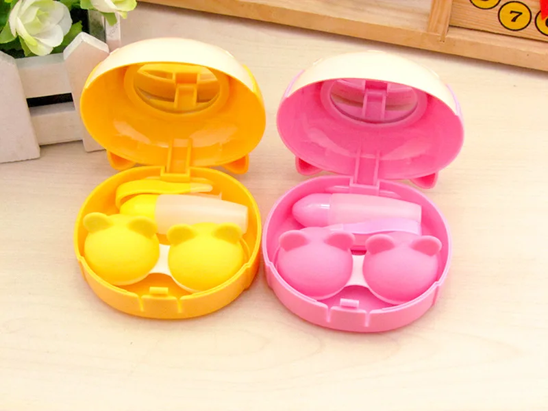 LIUSVENTINA/подарок для девочек милый чехол контактных линз маленькой девочки