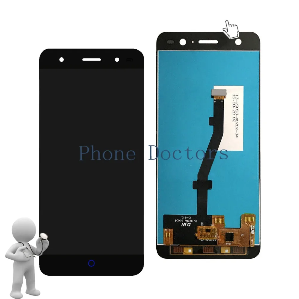 AAA Качество ЖК дисплей для ZTE Blade V6 плюс полный + Сенсорный экран дигитайзер сборки