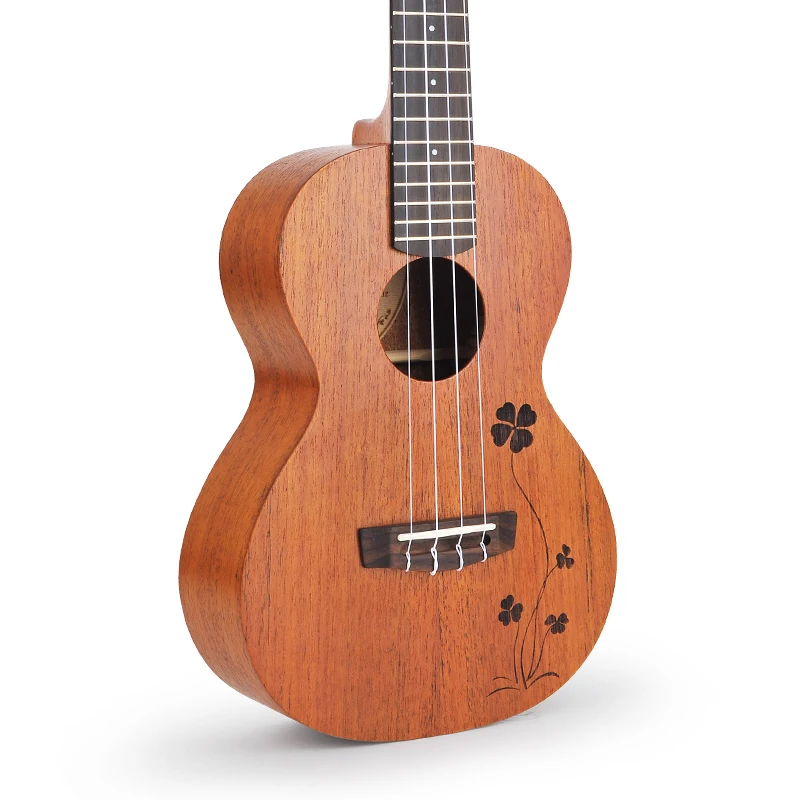 Высококачественная однотонная укулеле Tenor Acoustic Hawaii Ukelele Solid Mahogany UKE 4 струны ukele Guitar