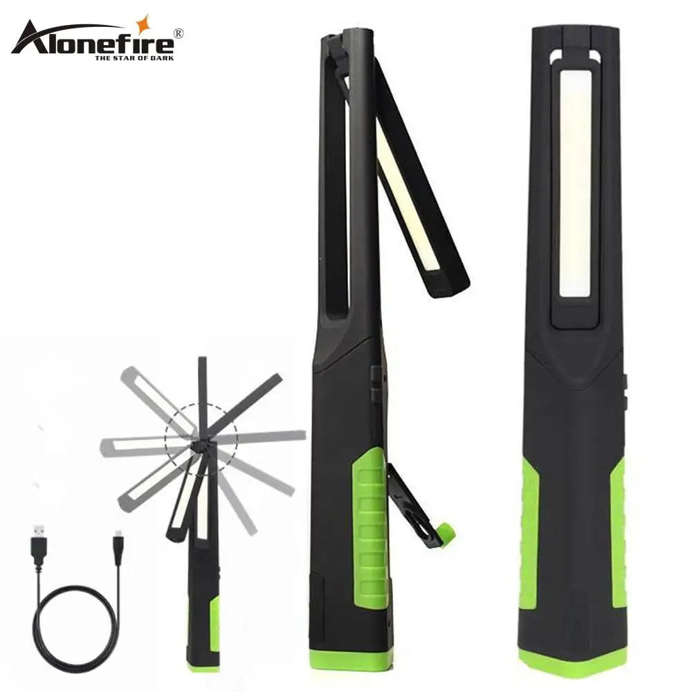 

AloneFire C030 Handheld Movable Work Lights USB Charging Multi-functional and Folding Emergency Lights Portable LED Work Lights