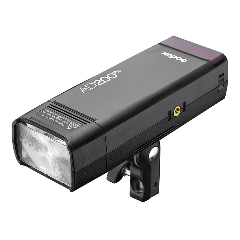 В наличии Godox AD200pro 200Ws TTL 2 4G HSS 1/8000s Карманный вспышка 0 01 1 s переработка с литиевой
