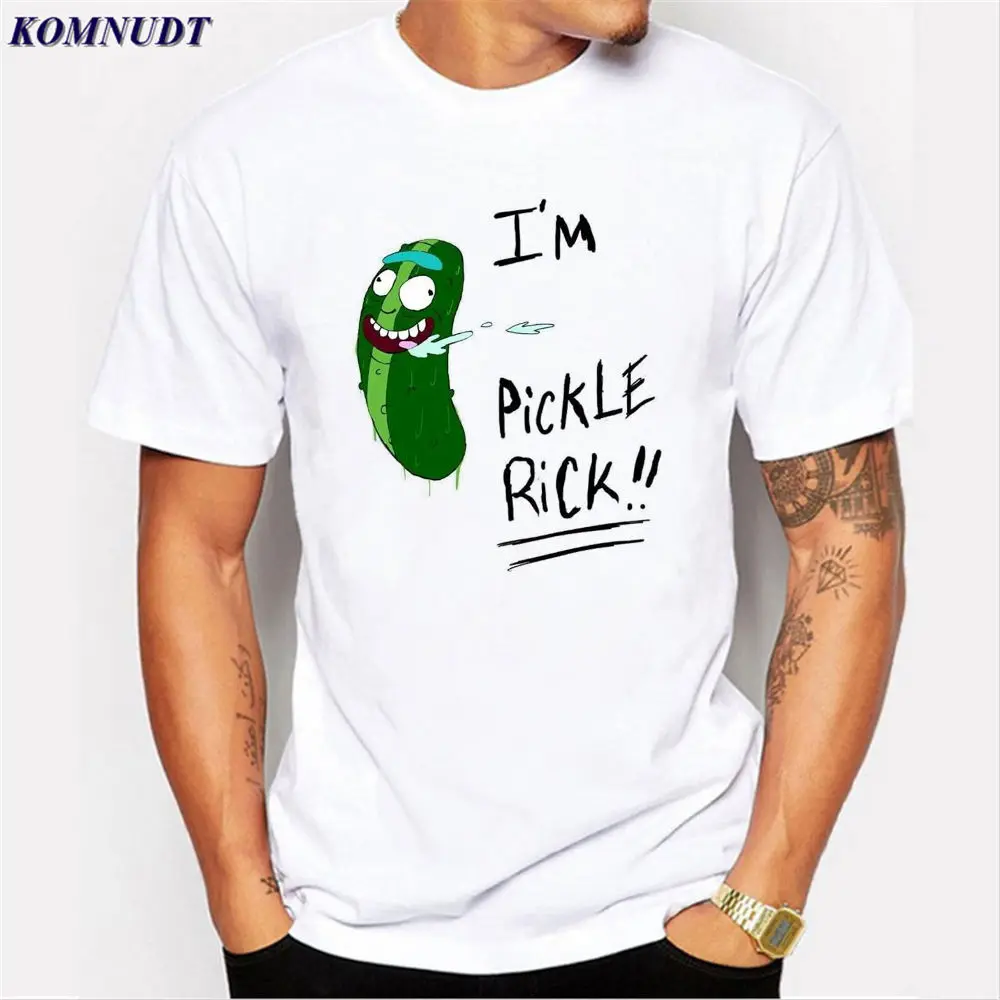 2018 Новое поступление футболка Homme Рик Morty Для мужчин аниме женская и Морти плюс