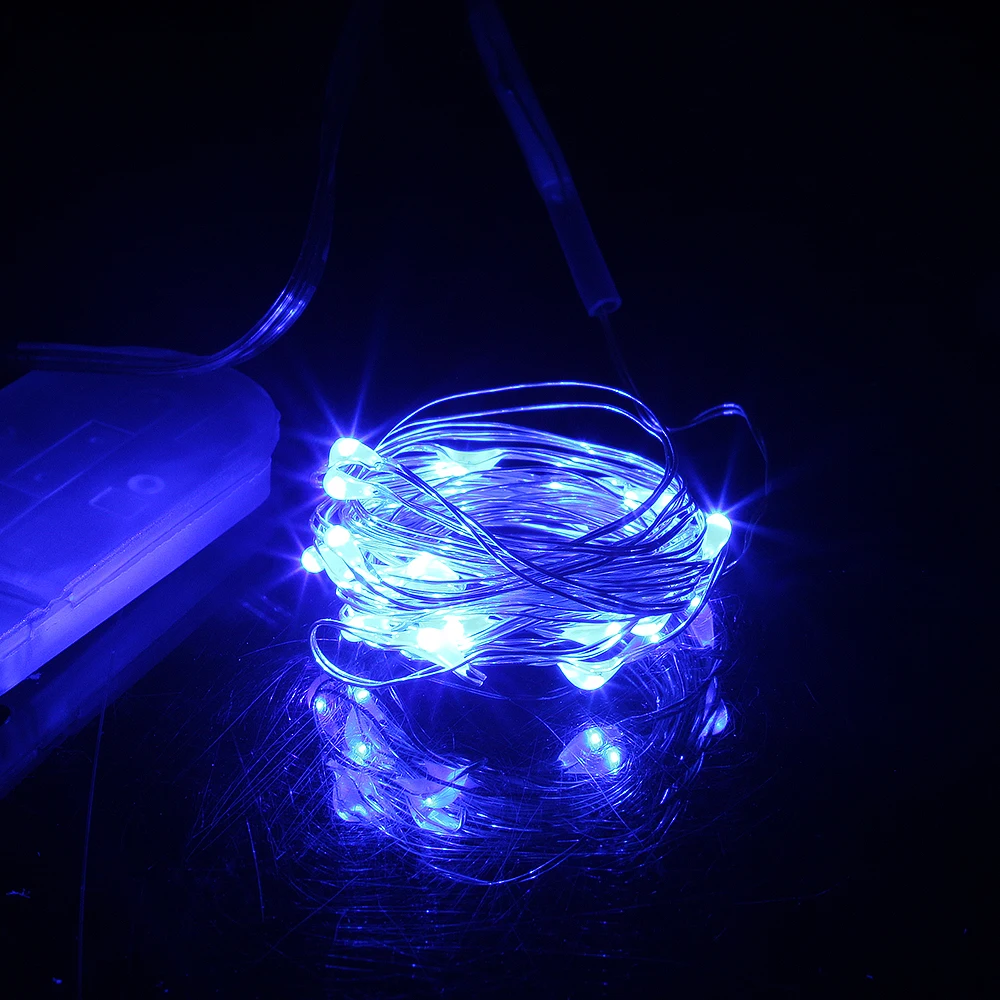 Гирлянда из медной проволоки 2 м 20 светодиодов|Осветительные гирлянды| |