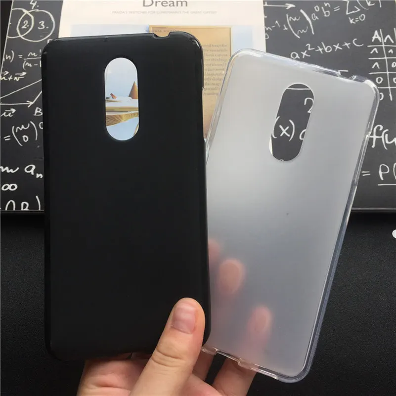 Мягкий силиконовый защитный чехол накладка для ZTE Axon 7 A2017 ТПУ черный