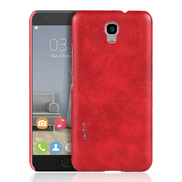 RED Роскошный винтажный кожаный чехол для телефона OUKITEL K6000 Plus чехол для OUKITEL K6000 Plus деловой чехол для OUKITEL чехол - Цвет: RED