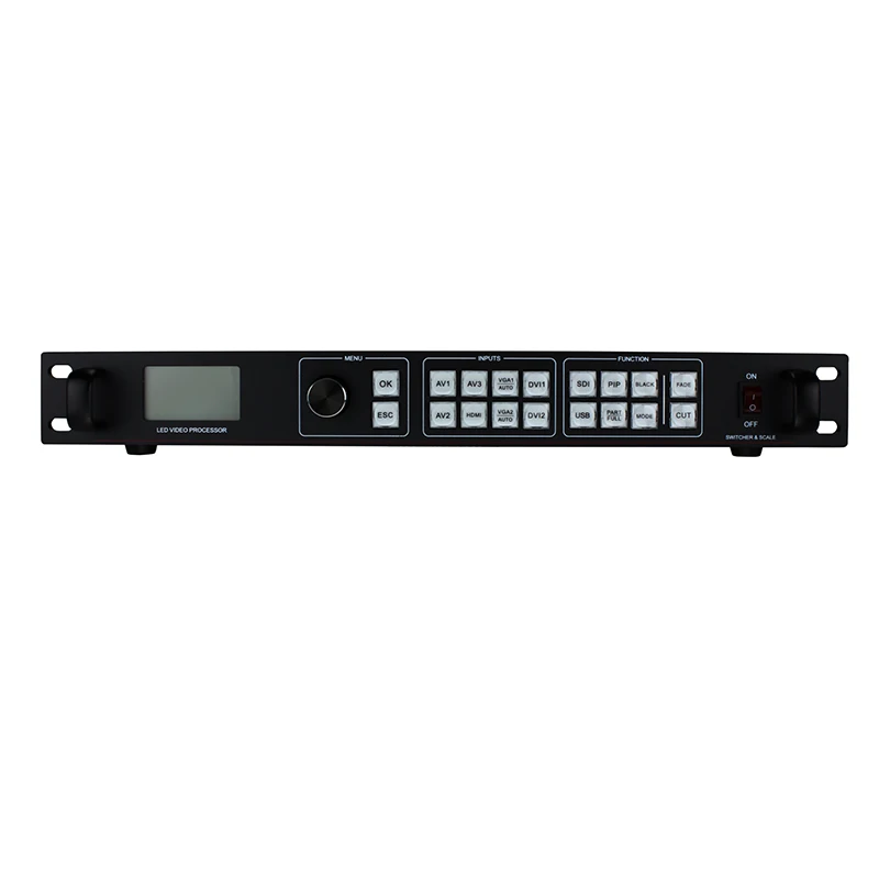 factory price ams-lvp815 panel quad video switcher smd outdoor p10 audio processor display led controller | Электроника