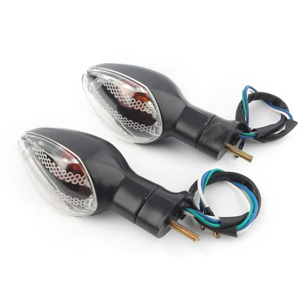 Прозрачный Для HONDA CBR1000RR CBR600RR CBR600F FAZE250 OEM задний указатель поворота световой индикатор лампа задний фонарь CBR 1000RR 600RR 600F - Цвет: Прозрачный