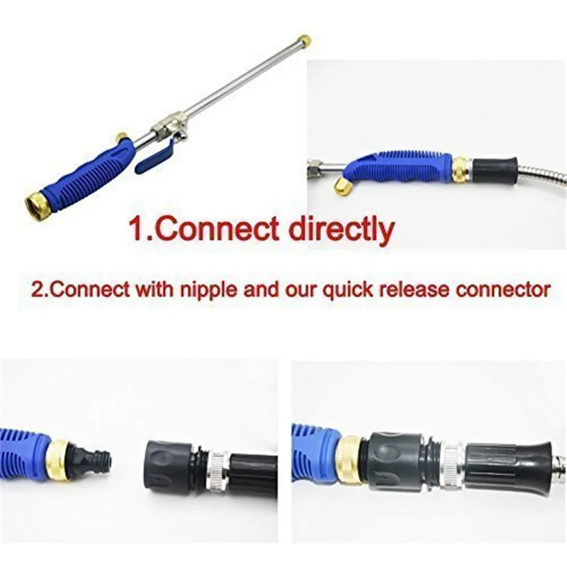 Выдвижной Автомобильный водяной пистолет высокого давления водный реактивный