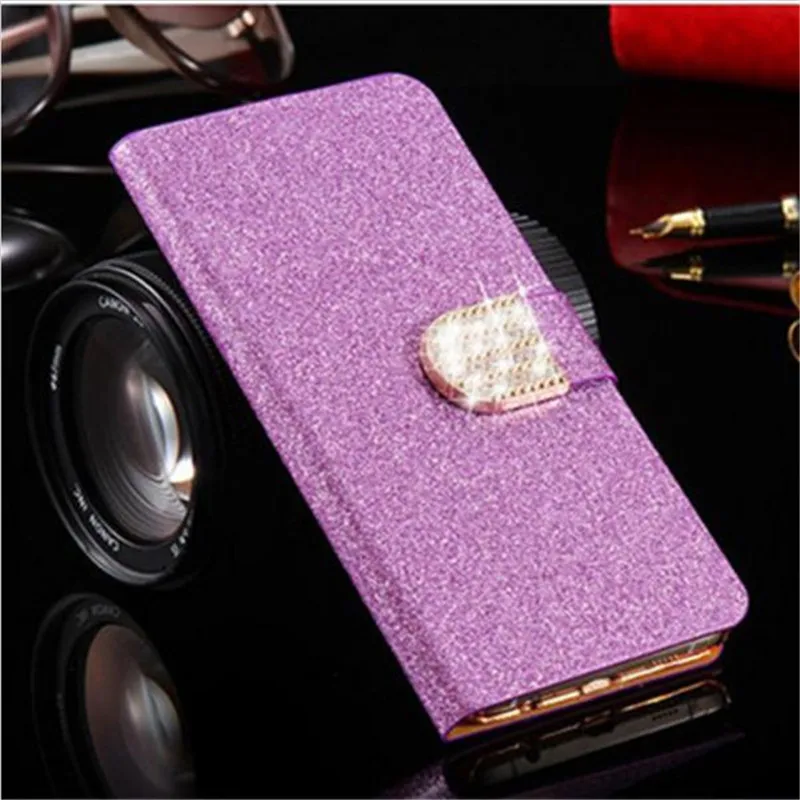 Для LG Рыболов Случае Роскошные Блестящие Побрякушки Порошок Кожа Магнитный