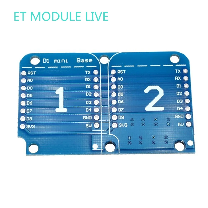 Двойная база Форс дети D1 мини ESP32 комплект WI FI Интернет вещей доска развития на