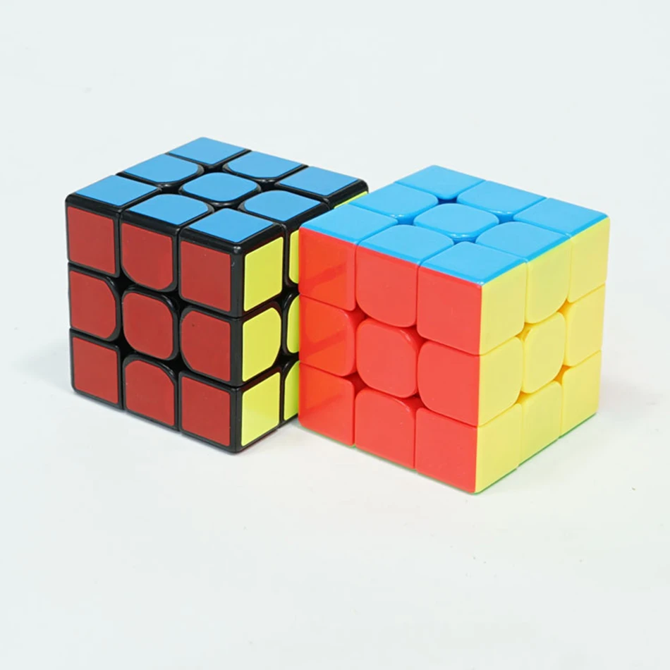 MoYu MoFangJiaoShi MF3rs MF3rs2 магический куб 3x3 скоростной 56 мм пазл Magico Cubo Black Stickerless