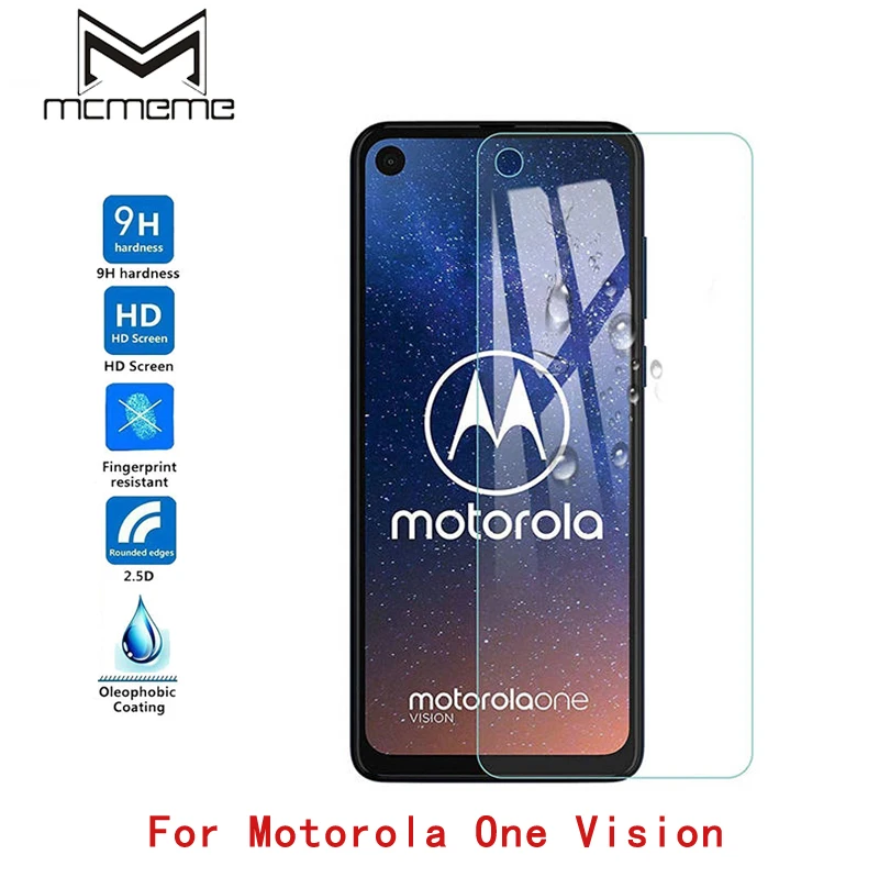 Защитное стекло для Motorola One Vision закаленное стеклянная Защитная пленка телефона |