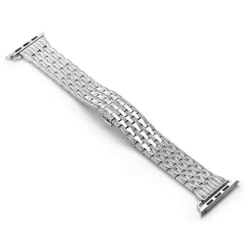 Для apple watch серии 1/2 ремень/band38/42 мм нержавеющая сталь браслет из звеньев с