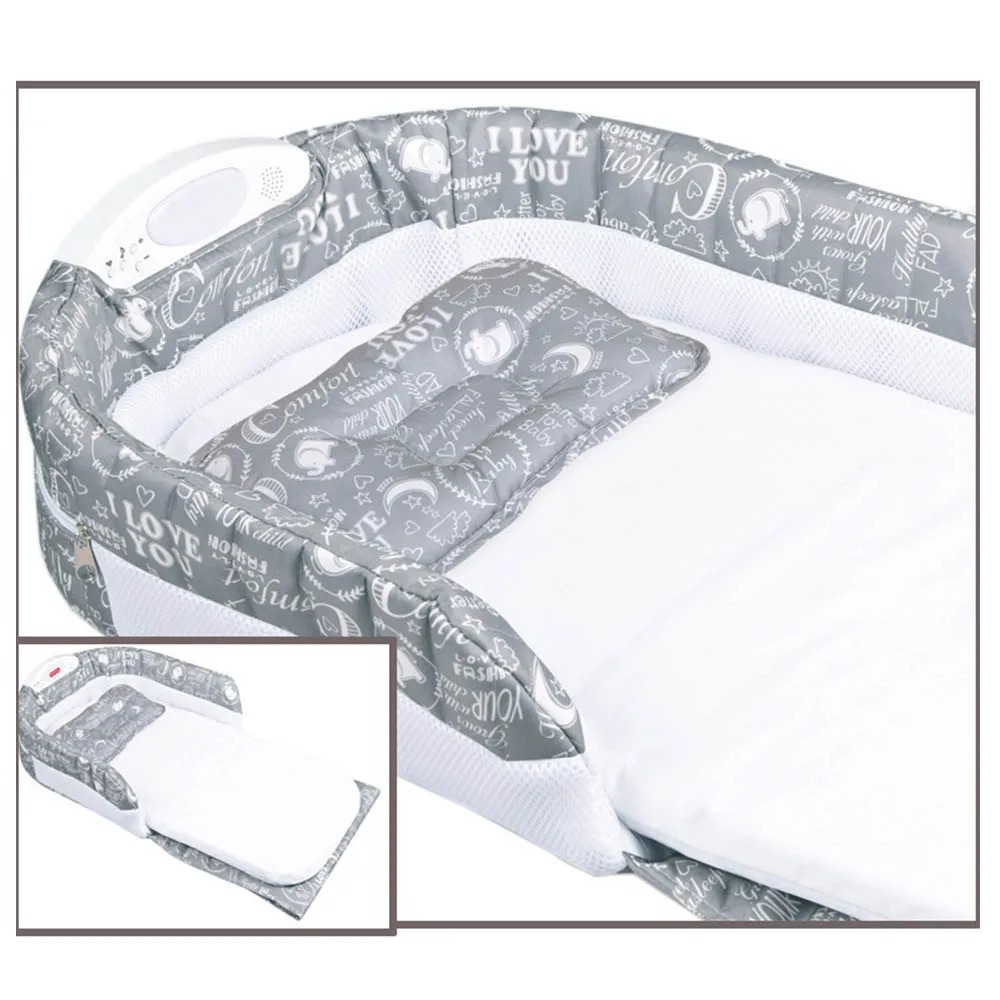 

Newborns Multi-Function Baby Portable Crib Both Foldable Mummy Bag Baby Bed Travel Baby Bed Baby Crib Detachable for Child