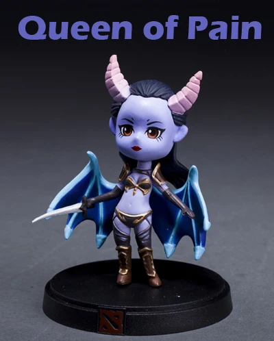 QUEEN OF PAIN 11 типов, 12 см, Dota 2, супергерои, персонаж TI, чемпионат, Защита древних, PC игры, игрушки, ПВХ, фигурка, коллекция - Цвет: QUEEN OF PAIN