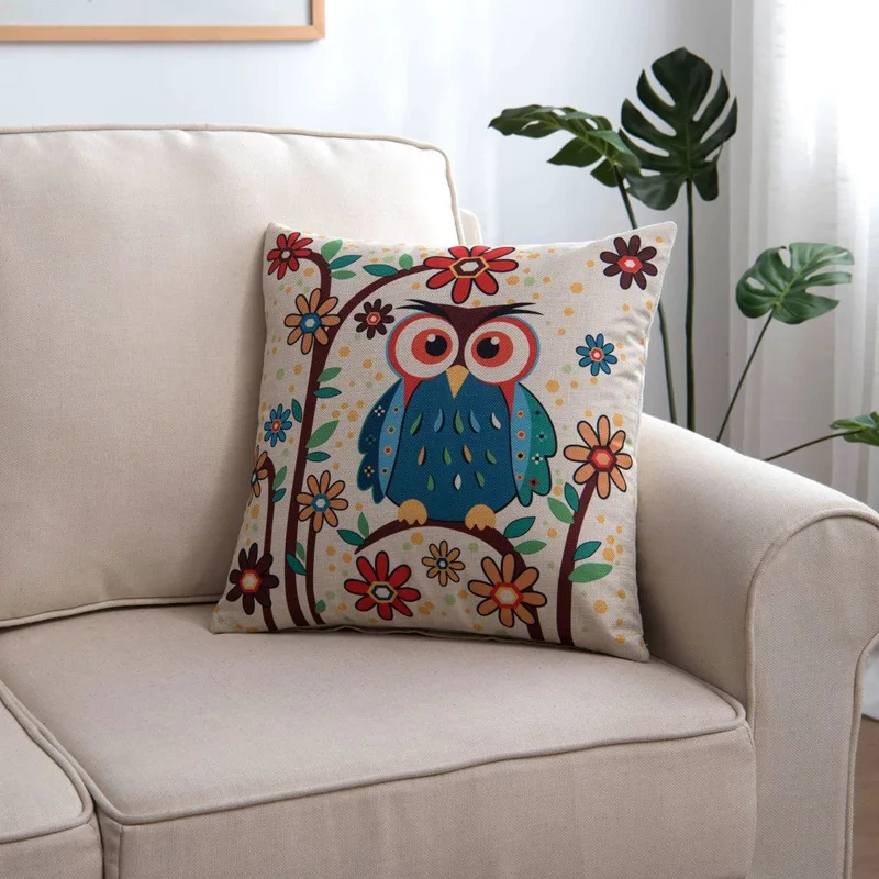 Декоративный чехол для диванной подушки 40 х40 см|Наволочки| |