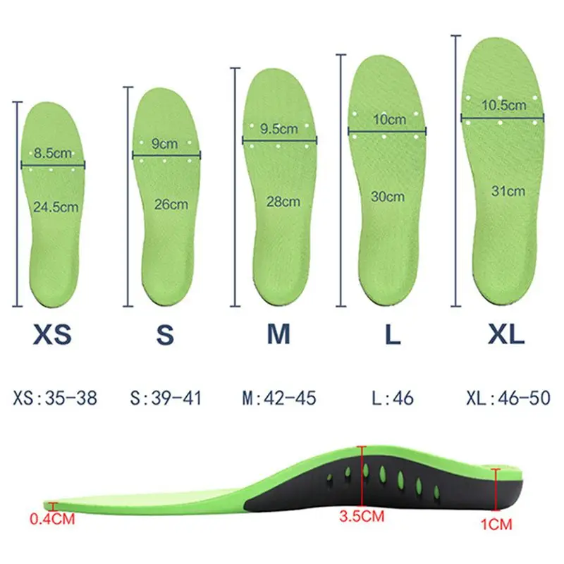 

Unisex Sport Shoes Pad Insoles Shock Absorption Pads arch orthopedic insole Breathable Insoles Foot Care