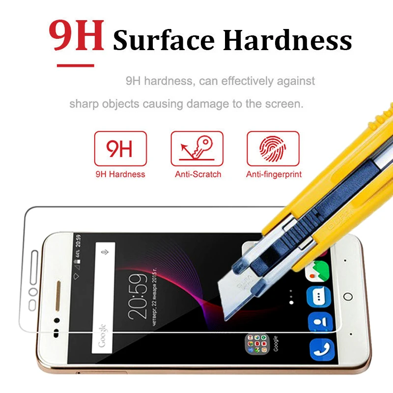 Защитное стекло для zte blade a520 защита экрана на v7 lite light v7lite a6 v6 v8 a510 a601 закаленная